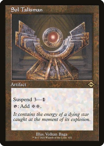 Sol Talisman Retro Frame #432