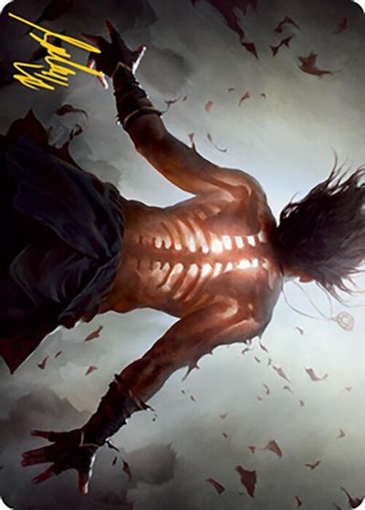 Piercing Rays Art Card