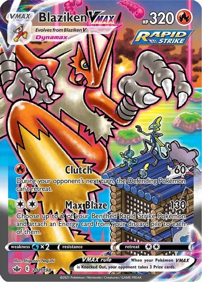 Blaziken VMAX (Alternate Art Secret)