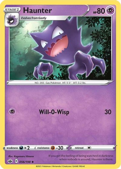 Haunter [Reverse Holo] #56