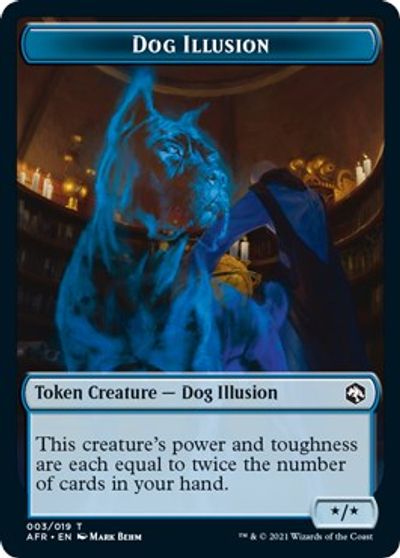 Dog Illusion Token #3