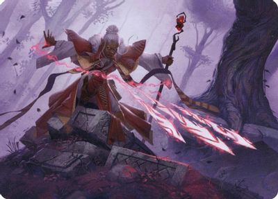 Magic Missile Art Card #48