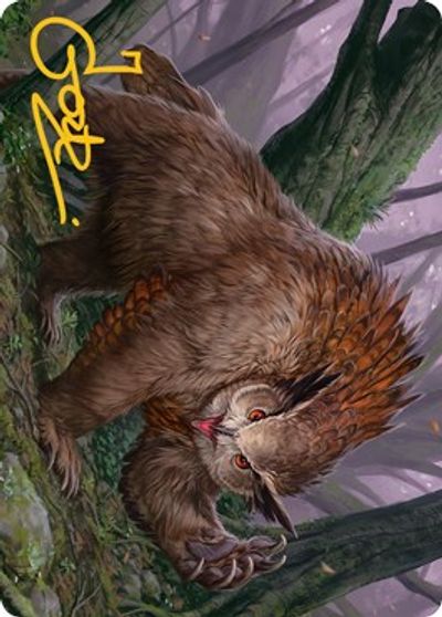 Owlbear Art Card