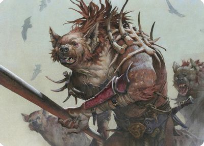 Gnoll Art Card #11