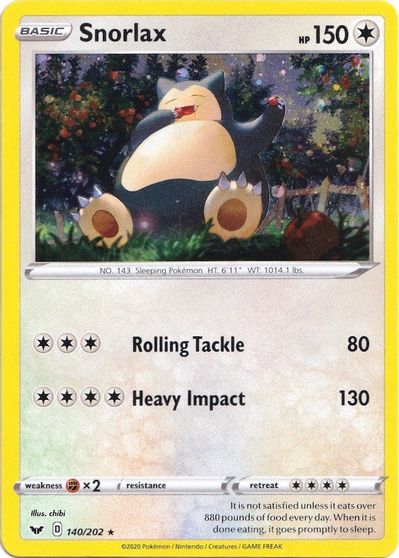 Snorlax [Cosmos Holo] #140