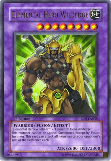 Elemental Hero Wildedge #EEN-EN035