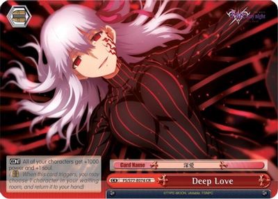 Deep Love Fate Stay Night Heaven S Feel Vol 2 Weiss Schwarz Tcgplayer Com