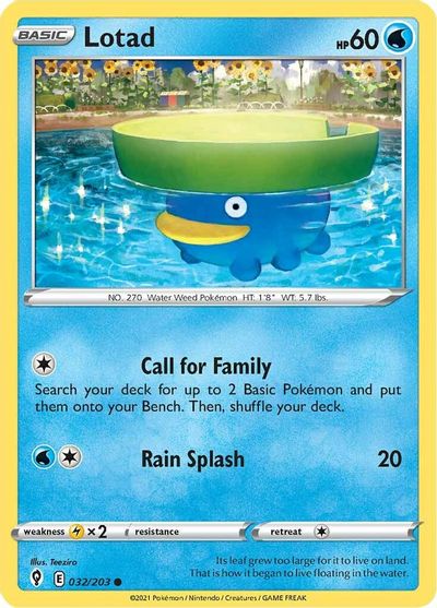Lotad [Reverse Holo] #32