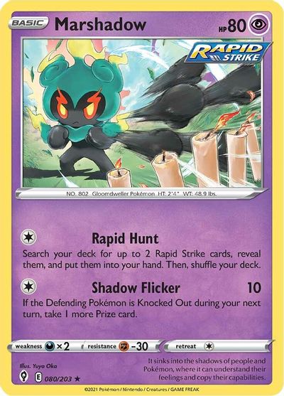 Marshadow [Reverse Holo] #80