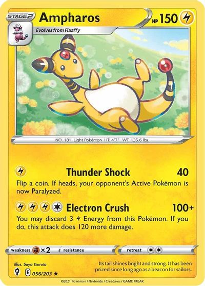 Ampharos [Reverse Holo] #56