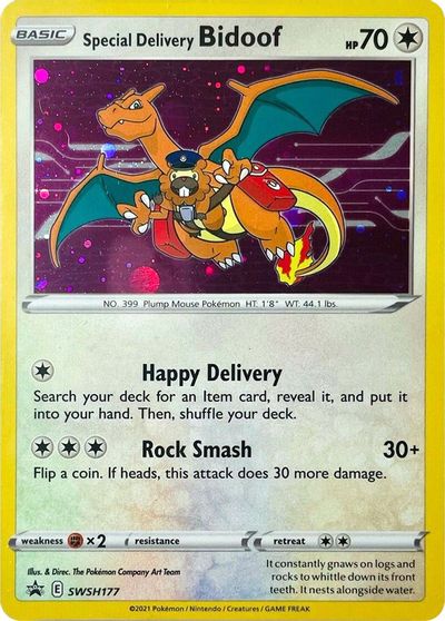 Special Delivery Bidoof #SWSH177