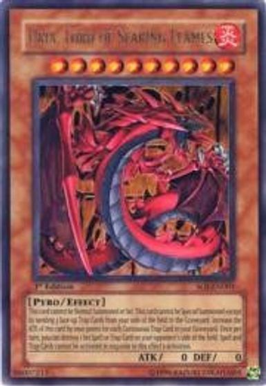 SDSA-EN042 Uria Lord of Searing Flames1st Edition Ultra Rare Card YuGiOh TCG