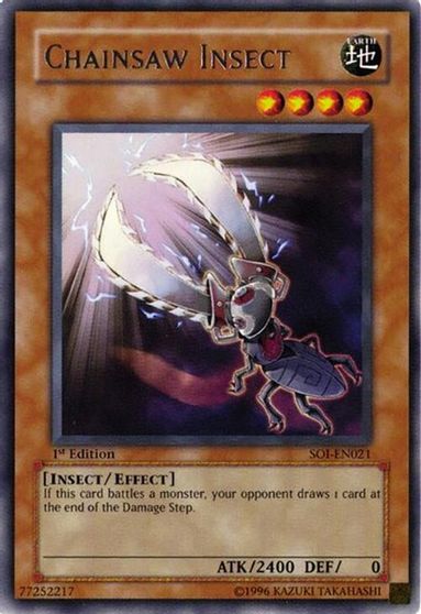 Chainsaw Insect #SOI-EN021