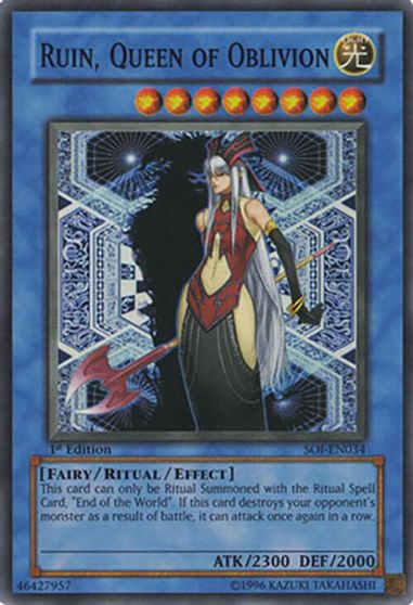 Ruin Queen of Oblivion #SOI-EN034