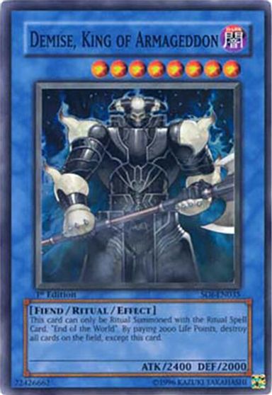 Demise King of Armageddon #SOI-EN035