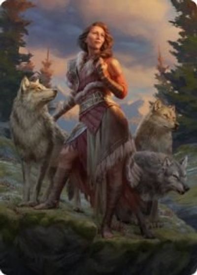 Arlinn the Packs Hope Art Card