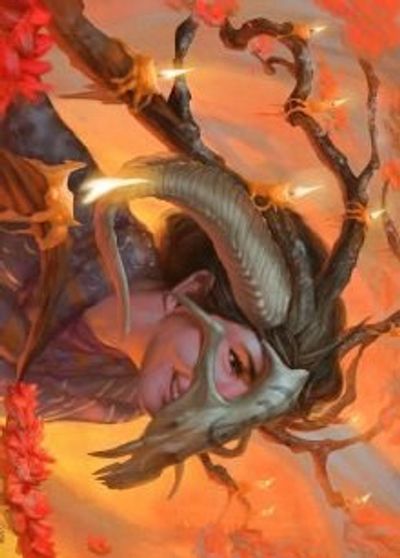 Hedgewitchs Mask Art Card #17