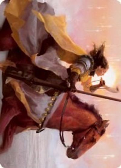 Sunrise Cavalier Art Card #69