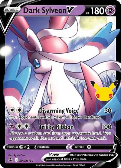 Dark Sylveon V #SWSH134