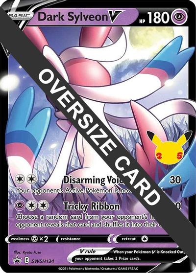 Dark Sylveon V [Jumbo] #SWSH134
