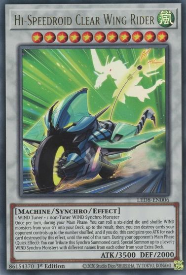Hi Speedroid Clear Wing Rider