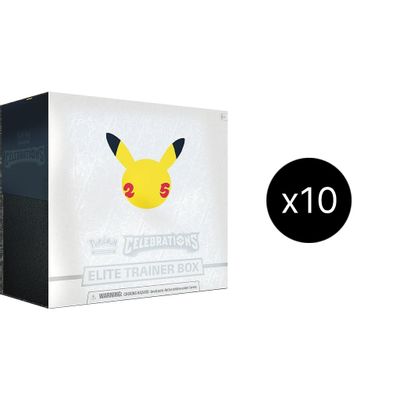 Celebrations Elite Trainer Box Case Case
