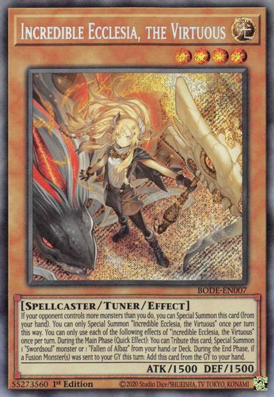 Incredible Ecclesia the Virtuous #BODE-EN007