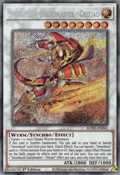 Swordsoul Grandmaster Chixiao #BODE-EN041