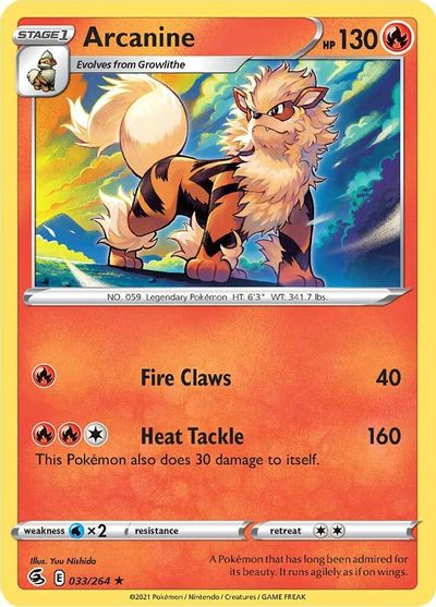 Arcanine [Reverse Holo] #33