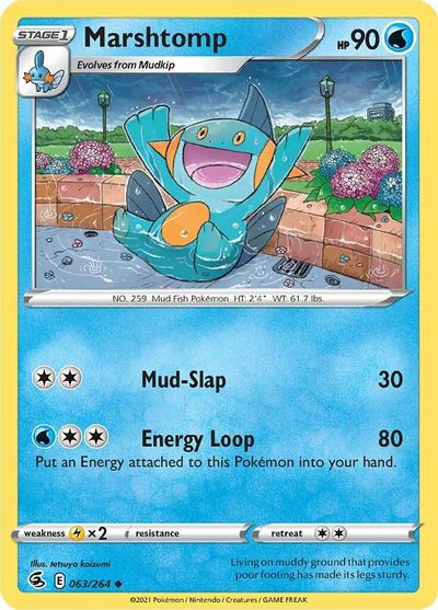 Marshtomp [Reverse Holo] #63