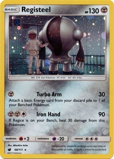 Registeel [Cosmos Holo] #68