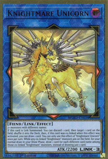 Knightmare Unicorn #MGED-EN034