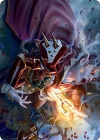 Flame Blessed Bolt Art Card #44