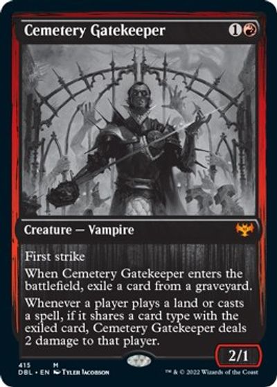 Cemetery Gatekeeper - Innistrad: Double Feature - Magic: The Gathering ...