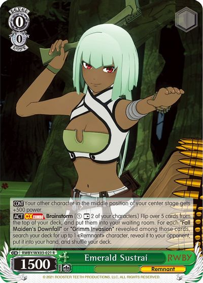 Buy Emerald Sustrai Rwby At Tcgplayer Com