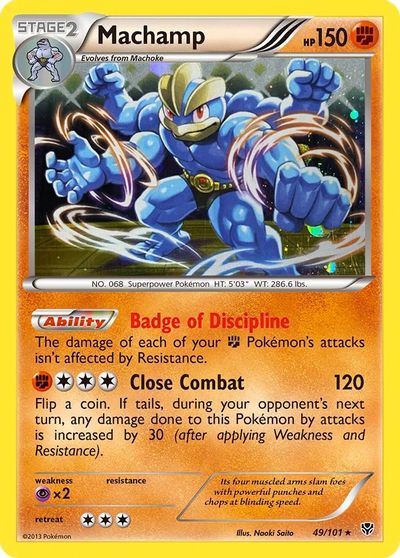 Machamp [Cosmos Holo] #49