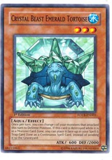 Crystal Beast Emerald Tortoise Force Of The Breaker Yugioh Tcgplayer Com