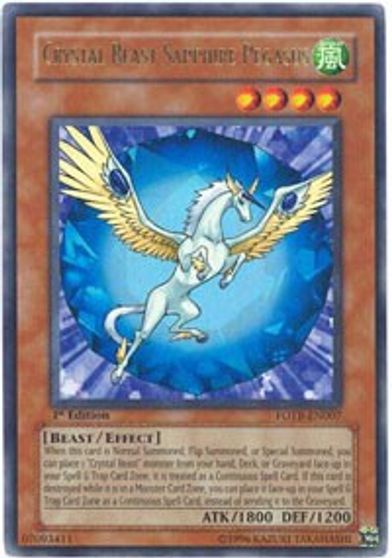 Crystal Beast Sapphire Pegasus Force Of The Breaker Yugioh Tcgplayer Com