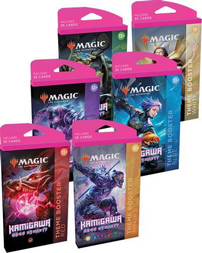 Kamigawa Neon Dynasty Theme Booster Set of 6  Best Prices & Availability |  Simmander Hub