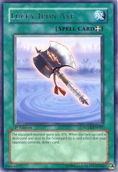 Lucky Iron Axe #FOTB-EN037