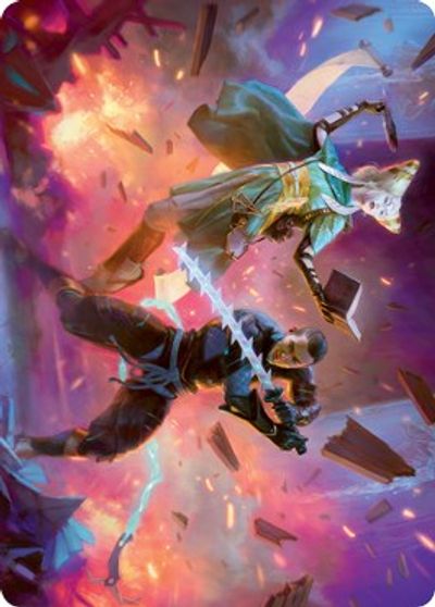 Explosive Entry Art Card #13