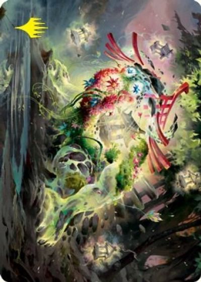 Go Shintai of Lifes Origin Art Card Gold Stamped Signature #26