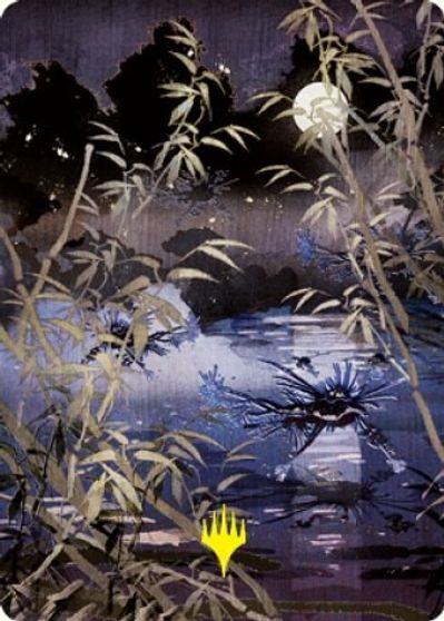 Swamp 297 Art Card Gold Stamped Signature #81