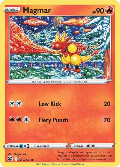 Magmar [Reverse Holo] #19