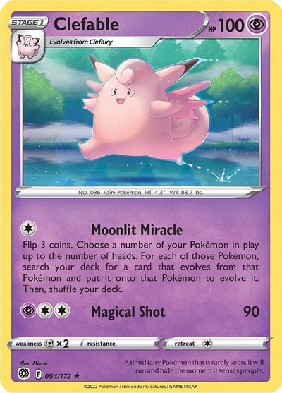 Clefable [Reverse Holo] #54