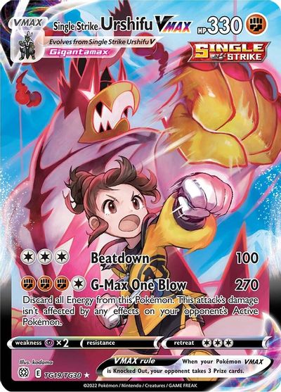 Single Strike Urshifu VMAX #TG19