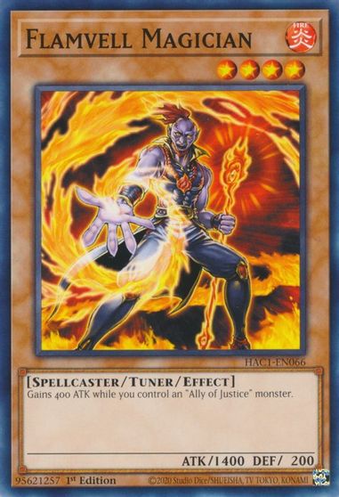 Flamvell Magician #HAC1-EN066