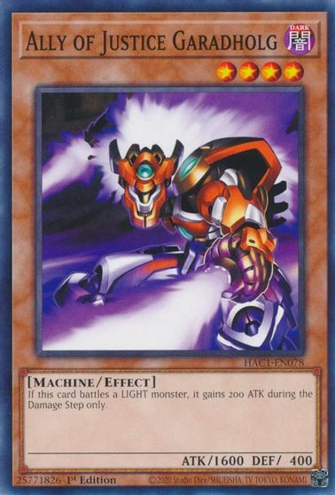 Ally of Justice Garadholg #HAC1-EN078