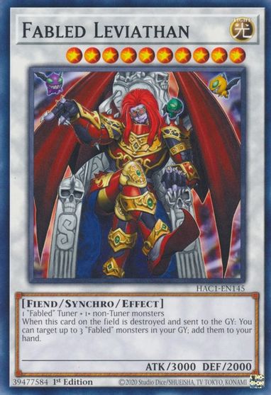Fabled Leviathan #HAC1-EN145