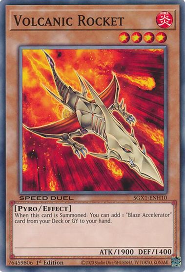 Volcanic Rocket #SGX1-ENH10